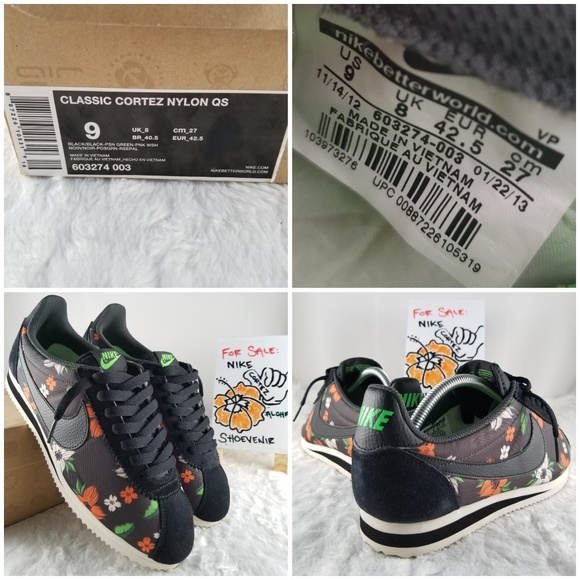 Nike Classic Cortez - Aloha - Floral / Blossom - Picture 8 of 8